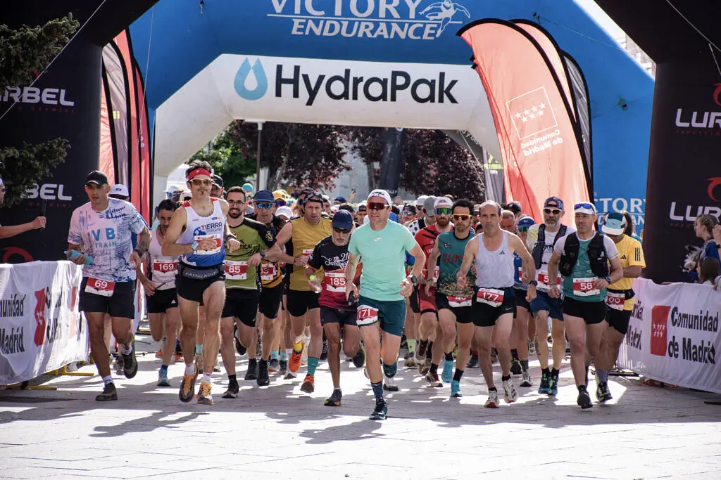 Start of the 2026 Iberika Trail Lozoyuela