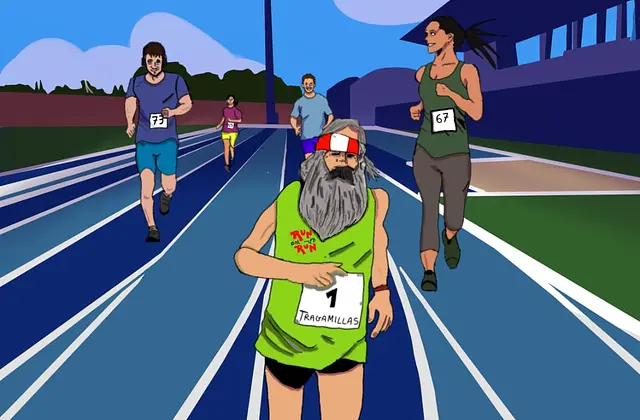 La Tragamillas 2026 poster: half marathon and the 10.5 km MiniTragamillas