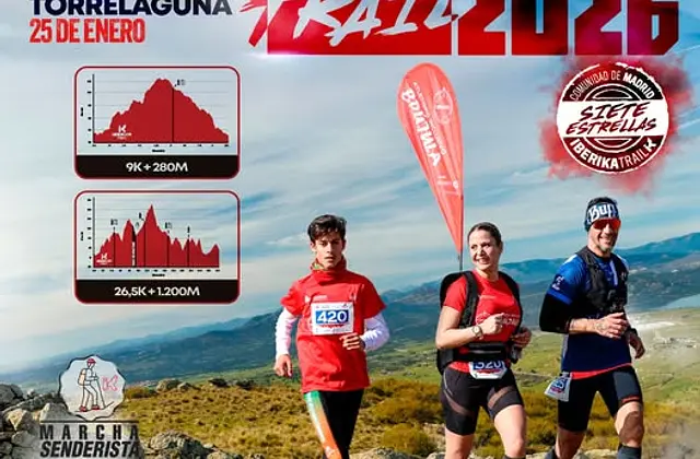 Cartel de la Iberika Trail Torrelaguna 2026